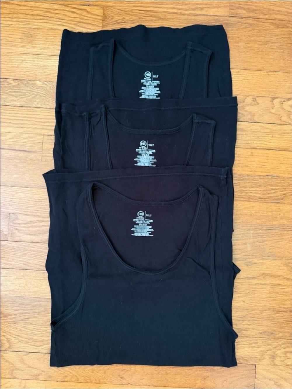 Harbor Bay Black Men's Tank Top
